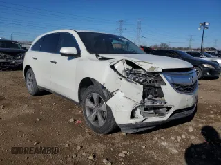 2016 Acura MDX with VIN 5FRYD4H27GB014637, listed as a Copart auction lot 88824295 with 82,713 mi miles and Salvage Title. Bid and sale history available at DreamBid. Image 4.