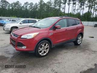 2013 Ford Escape SEL с VIN 1FMCU9H98DUA51653, выставлен на аукционе Copart как лот 57997595 с пробегом 138 483 миль миль и Списание • Salvage title. История ставок и продаж доступна на DreamBid. Изображение 1.