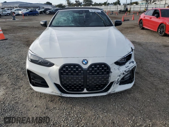 2021 BMW 4 Series 430i with VIN WBA23AT07MCG83014, listed as a Copart auction lot 45770325 with Not provided miles and Salvage title. Bid and sale history available at DreamBid. Image 5.