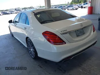 2015 Mercedes-Benz S 550 with VIN WDDUG8CB6FA102310, listed as a IAAI auction lot 42157319 with 94,517 mi miles and . Bid and sale history available at carsss.com. Image 3.