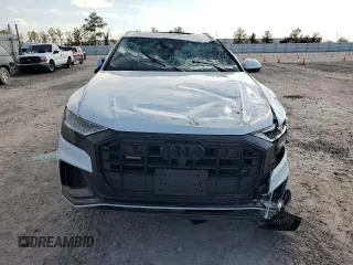 2022 Audi Q8 Prestige with VIN WA1FVBF17ND009750, listed as a Copart auction lot 41358603 with 19,802 mi miles. Bid and sale history available at carsss.com. Image 5.