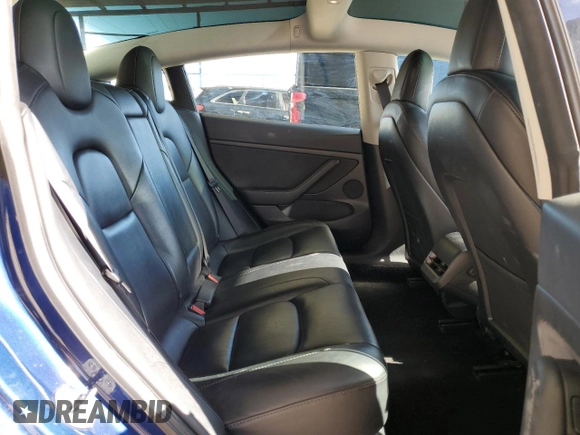 2022 Tesla Model 3 with VIN 5YJ3E1EA9NF288499, listed as a Copart auction lot 52202955 with 86,372 mi miles and Clean Title. Bid and sale history available at DreamBid. Image 10.