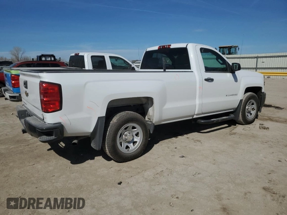 2014 Chevrolet Silverado 1500 Work Truck with VIN 1GCNCPEH9EZ397103, listed as a Copart auction lot 50642965 with 59,469 mi miles and Salvage Title. Bid and sale history available at DreamBid. Image 3.