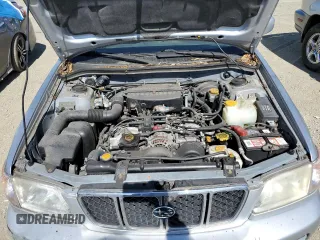 2002 Subaru Forester S with VIN JF1SF65612H743803, listed as a Copart auction lot 58748725 with 67,381 mi miles and Clean title. Bid and sale history available at DreamBid. Image 12.