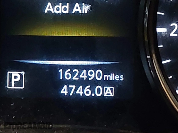 2016 Nissan Rogue SV with VIN KNMAT2MV2GP614966, listed as a IAAI auction lot 42167188 with 162,490 mi miles. Bid and sale history available at carsss.com. Image 16.