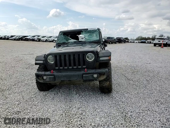 2018 Jeep Wrangler Unlimited Rubicon z VIN 1C4HJXFG0JW113054, wystawiony jako Copart lot #55884355 z przebiegiem Nie podano mil oraz Szkoda całkowita • Salvage title. Historia ofert i sprzedaży dostępna na DreamBid. Obrazek 13.