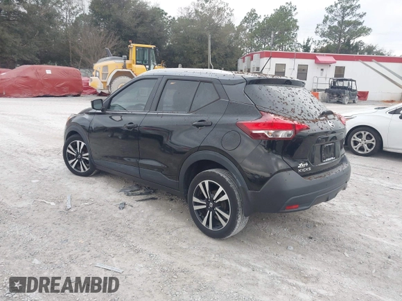 2019 Nissan Kicks S with VIN 3N1CP5CU3KL478152, listed as a IAAI auction lot 41561290 with 36,242 mi miles. Bid and sale history available at carsss.com. Image 3.