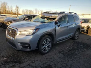 2021 Subaru Ascent Limited with VIN 4S4WMALD1M3434026, listed as a Copart auction lot 87405724 with 96,580 mi miles and Salvage Title. Bid and sale history available at carsss.com. Image 1.
