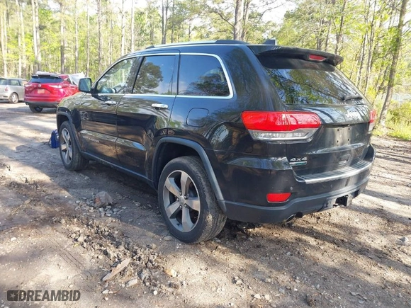 2015 Jeep Grand Cherokee Limited with VIN 1C4RJFBM6FC618650, listed as a IAAI auction lot 42031535 with 133,049 mi miles. Bid and sale history available at carsss.com. Image 3.