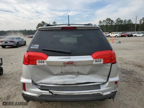 2017 GMC Terrain SLT with VIN 2GKALPEK9H6205435, listed as a Copart auction lot 48958495 with 99,229 mi miles and Salvage Title. Bid and sale history available at carsss.com. Image 6.