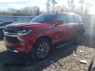 2024 Chevrolet Tahoe LS z VIN 1GNSCMKD9RR214069, wystawiony jako Copart lot #86371114 z przebiegiem 14 453 mil mil oraz Szkoda całkowita • Salvage title. Historia ofert i sprzedaży dostępna na DreamBid. Obrazek 1.