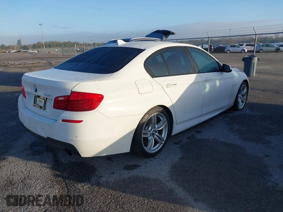 2014 BMW 5 Series 535i with VIN WBA5B1C58ED483375, listed as a IAAI auction lot 41089448 with 93,192 mi miles and . Bid and sale history available at DreamBid. Image 4.