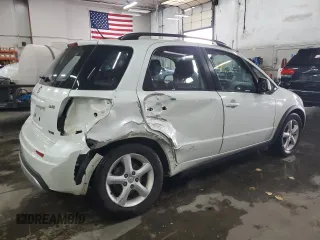 2007 Suzuki SX4 with VIN JS2YB413375101209, listed as a Copart auction lot 87550235 with 167,788 mi miles and Salvage Title. Bid and sale history available at DreamBid. Image 3.