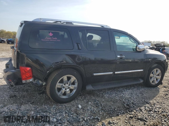 2012 Nissan Armada Platinum z VIN 5N1AA0NC8CN612390, wystawiony jako Copart lot #53537645 z przebiegiem 135 417 mil mil oraz Szkoda całkowita • Salvage title. Historia ofert i sprzedaży dostępna na DreamBid. Obrazek 3.