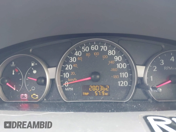 2003 Saturn ION with VIN 1G8AJ52F53Z151717, listed as a IAAI auction lot 41272226 with 280,362 mi miles. Bid and sale history available at carsss.com. Image 7.
