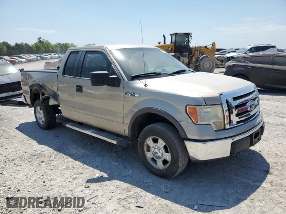 2009 Ford F-150 XL with VIN 1FTPX14V19FA59509, listed as a Copart auction lot 53596795 with 189,632 mi miles and Salvage Title. Bid and sale history available at carsss.com. Image 4.