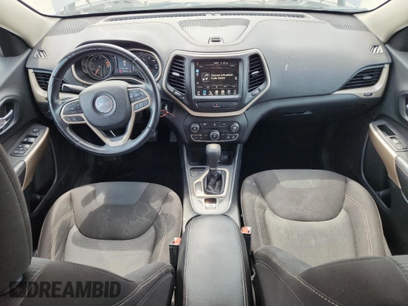 2017 Jeep Cherokee Latitude with VIN 1C4PJLCB3HD232882, listed as a Copart auction lot 63185575 with 126,000 mi miles and Salvage title. Bid and sale history available at DreamBid. Image 8.