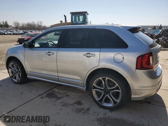 2013 Ford Edge Sport with VIN 2FMDK4AKXDBC11175, listed as a Copart auction lot 49231115 with 120,174 mi miles and Clean Title. Bid and sale history available at carsss.com. Image 2.
