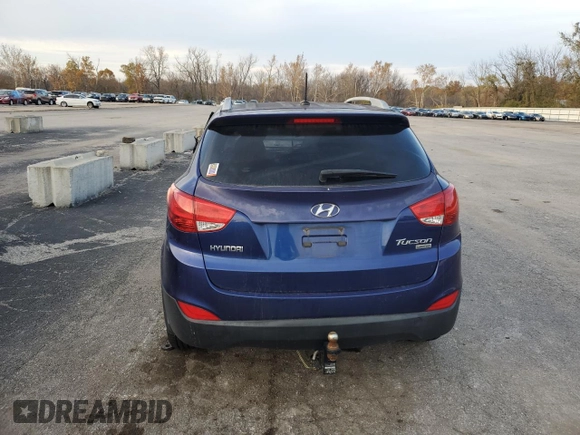 2010 Hyundai Tucson GLS with VIN KM8JU3AC1AU092227, listed as a Copart auction lot 47579144 with Not Provided miles and Non Repairable. Bid and sale history available at DreamBid. Image 6.