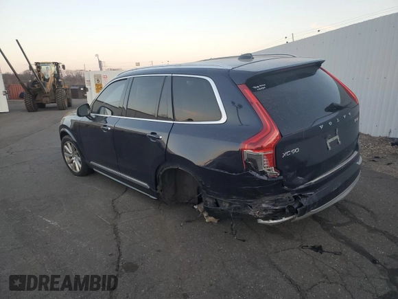 2017 Volvo XC90 Inscription with VIN YV4BC0PL9H1107924, listed as a Copart auction lot 87352174 with 124,136 mi miles and Salvage Title. Bid and sale history available at carsss.com. Image 2.