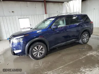 2022 Nissan Pathfinder SL with VIN 5N1DR3CA4NC274168, listed as a Copart auction lot 83111854 with 29,830 mi miles and Salvage Title. Bid and sale history available at carsss.com. Image 1.