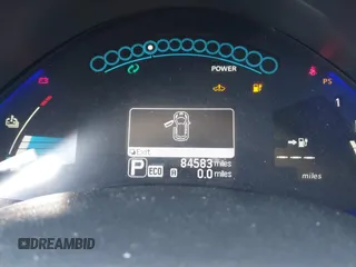 2015 Nissan LEAF SV with VIN 1N4AZ0CP2FC314782, listed as a IAAI auction lot 41786599 with 84,583 mi miles and . Bid and sale history available at DreamBid. Image 7.