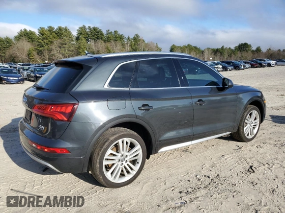 2018 Audi Q5 Premium Plus with VIN WA1BNAFY0J2110561, listed as a Copart auction lot 49901515 with 68,300 mi miles and Salvage Title. Bid and sale history available at carsss.com. Image 3.