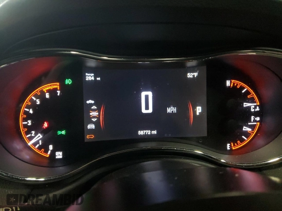 2017 Dodge Durango R/T with VIN 1C4SDJCT9HC657219, listed as a Copart auction lot 50644125 with 58,772 mi miles and Non Repairable. Bid and sale history available at DreamBid. Image 9.