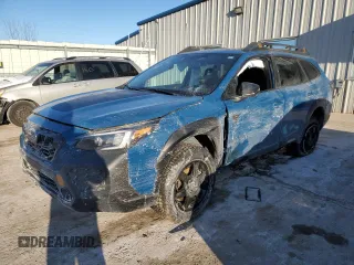 2024 Subaru Outback Wilderness с VIN 4S4BTGUDXR3237785, выставлен на аукционе Copart как лот 45799925 с пробегом 12 184 миль миль и Списание • Salvage title. История ставок и продаж доступна на DreamBid. Изображение 1.