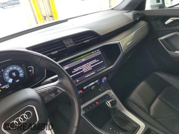 2023 Audi Q3 S line Premium with VIN WA1DECF39P1103194, listed as a IAAI auction lot 42734533 with 44,347 mi miles and . Bid and sale history available at DreamBid. Image 2.