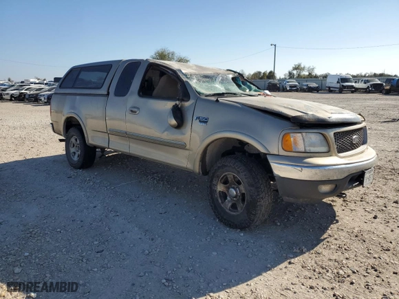 1999 Ford F-150 Work Series with VIN 1FTRX18W2XKA01330, listed as a Copart auction lot 81914224 with 0 mi miles and Non Repairable. Bid and sale history available at carsss.com. Image 4.
