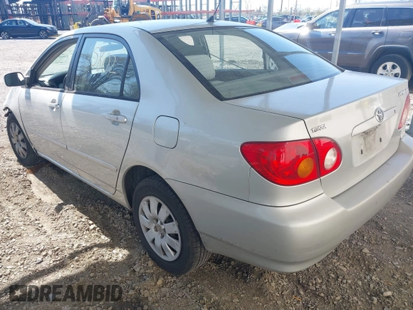 2004 Toyota Corolla CE with VIN 2T1BR32E64C262349, listed as a IAAI auction lot 42045802 with 161,116 mi miles and . Bid and sale history available at DreamBid. Image 3.