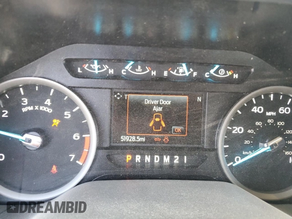 2021 Ford Super Duty F-250 SRW XL with VIN 1FT7X2B60MEC31612, listed as a Copart auction lot 75450084 with 51,928 mi miles and Salvage Title. Bid and sale history available at carsss.com. Image 9.