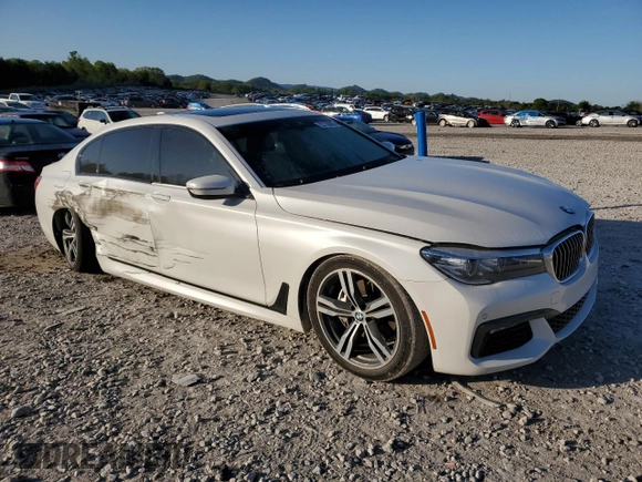 2019 BMW 7 Series 740i с VIN WBA7E2C51KB218262, выставлен на аукционе Copart как лот 52755095 с пробегом 55 082 миль миль и Списание • Salvage title. История ставок и продаж доступна на DreamBid. Изображение 4.