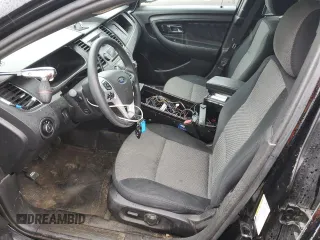2014 Ford Police Interceptor with VIN 1FAHP2MT9EG111729, listed as a Copart auction lot 56947315 with 74,887 mi miles and Salvage title. Bid and sale history available at DreamBid. Image 7.
