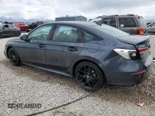 2024 Honda Civic Sport with VIN 2HGFE2F53RH592613, listed as a Copart auction lot 56556885 with 10,849 mi miles and Salvage title. Bid and sale history available at DreamBid. Image 2.