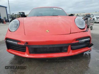 2024 Porsche 911 Turbo with VIN WP0AD2A96RS253164, listed as a Copart auction lot 81197284 with 4,405 mi miles and Salvage Title. Bid and sale history available at carsss.com. Image 5.