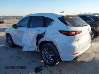 2024 Mazda CX-5 2.5 S Premium Package with VIN JM3KFBDL2R0514444, listed as a IAAI auction lot 41322214 with 674 mi miles. Bid and sale history available at carsss.com. Image 3.