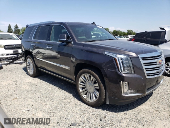 2017 Cadillac Escalade Platinum z VIN 1GYS4DKJ4HR127555, wystawiony jako Copart lot #53162405 z przebiegiem 119 934 mil mil oraz Szkoda całkowita • Salvage title. Historia ofert i sprzedaży dostępna na DreamBid. Obrazek 4.