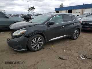 2016 Nissan Murano S with VIN 5N1AZ2MH4GN132340, listed as a Copart auction lot 53331685 with 117,967 mi miles and Clean Title. Bid and sale history available at carsss.com. Image 1.