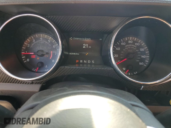 2017 Ford Mustang EcoBoost with VIN 1FA6P8TH9H5345070, listed as a Copart auction lot 52536075 with 83,598 mi miles and Salvage Title. Bid and sale history available at carsss.com. Image 9.