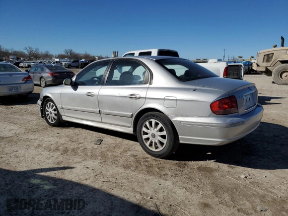 2005 Hyundai Sonata GLS with VIN KMHWF35H45A113584, listed as a Copart auction lot 47126885 with 105,482 mi miles and Salvage Title. Bid and sale history available at carsss.com. Image 2.