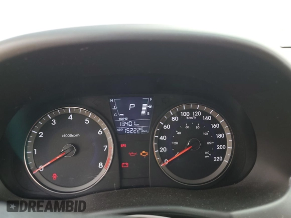 2012 Hyundai Accent GS z VIN KMHCT5AE6CU005451, wystawiony jako Copart lot #60539985 z przebiegiem 152 225 mil mil oraz Szkoda całkowita • Salvage title. Historia ofert i sprzedaży dostępna na DreamBid. Obrazek 9.
