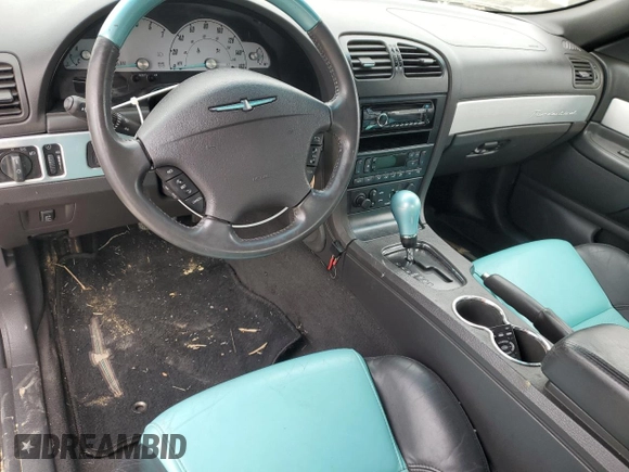 2002 Ford Thunderbird Hardtop Premium with VIN 1FAHP60A62Y117960, listed as a Copart auction lot 82361264 with Not Provided miles and Salvage Title. Bid and sale history available at DreamBid. Image 8.