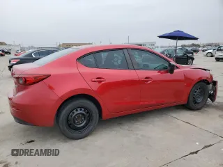 2015 Mazda 3 i SV with VIN JM1BM1T75F1221205, listed as a Copart auction lot 43222675 with 88,212 mi miles and Clean Title. Bid and sale history available at carsss.com. Image 3.