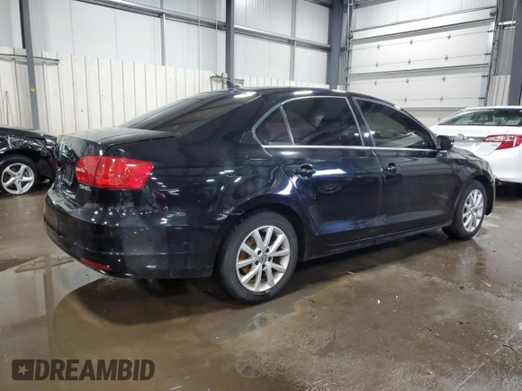 2012 Volkswagen Jetta Sedan SEL w/Sunroof with VIN 3VWLX7AJ4CM327525, listed as a Copart auction lot 83566654 with 180,612 mi miles and Salvage Title. Bid and sale history available at carsss.com. Image 3.