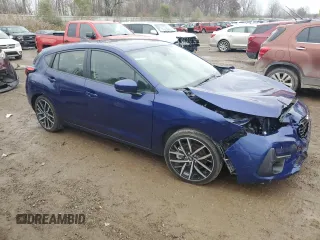2024 Subaru Impreza Sport with VIN JF1GUAFC0R8300197, listed as a Copart auction lot 79155314 with 22,998 mi miles and Salvage Title. Bid and sale history available at carsss.com. Image 4.
