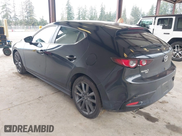 2019 Mazda Mazda3 Hatchback with VIN JM1BPBJM1K1134076, listed as a IAAI auction lot 41643876 with 69,641 mi miles. Bid and sale history available at carsss.com. Image 3.