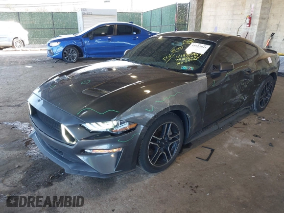 2019 Ford Mustang GT with VIN 1FA6P8CF3K5152306, listed as a IAAI auction lot 41923941 with 58,757 mi miles. Bid and sale history available at carsss.com. Image 17.