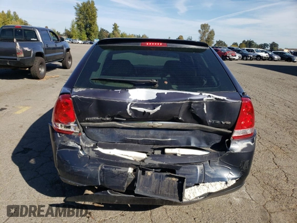 2006 Chevrolet Malibu Maxx LTZ z VIN 1G1ZU63826F160136, wystawiony jako Copart lot #75676094 z przebiegiem 263 875 mil mil oraz Szkoda całkowita • Salvage title. Historia ofert i sprzedaży dostępna na DreamBid. Obrazek 6.